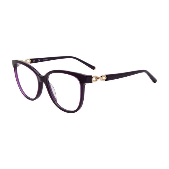 ESCADA OPTICAL VESD55 Eyeglasses TRANSP.VIOLET-0N41 53mm